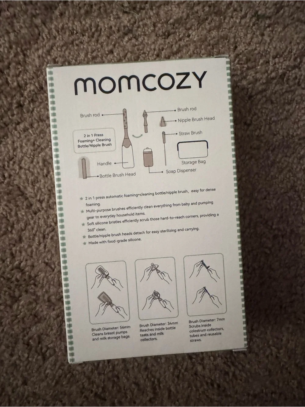 Momcozy press foaming+